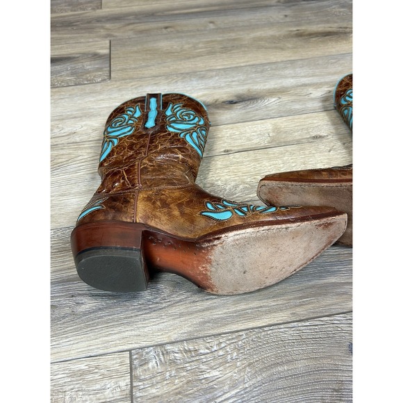 Ariat Dusty Rose X Toe Western Boot Style 10017392 Size 10B 2327 51 - Picture 15 of 16